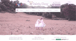 Desktop Screenshot of daintydizzy.co.uk